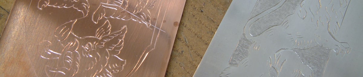 engraving with Wayne Parrott