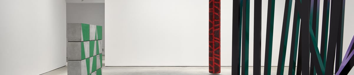 Eva Rothschild, Iceberg Hits, exhibition view, Modern Art. Photography by Robert Glowacki, copyright the artist, courtesy Stuart Shave/ Modern Art, London