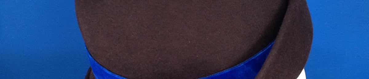 Felt hat - Victoria Brown short course at West Dean College