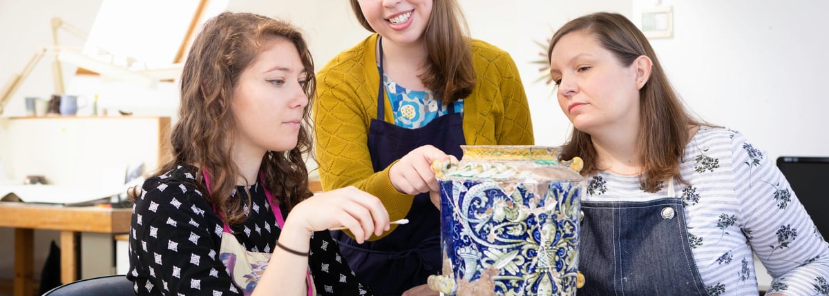 Ceramics courses at West Dean College of Arts and Conservation