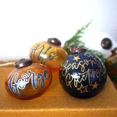 Christmas baubles