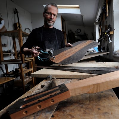 Peter Barton, FdA Musical Instruments alumnus