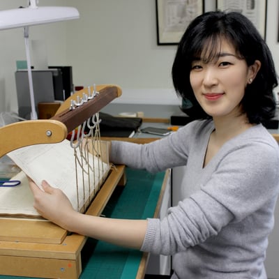 Mito Matsumaru, alumna of West Dean College MA Conservation Studies