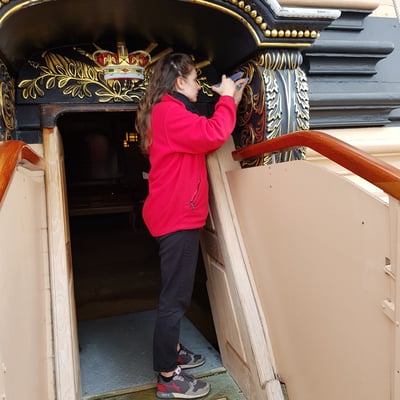 Emily Kelmendi, MA Collections Care and Conservation Management alumna