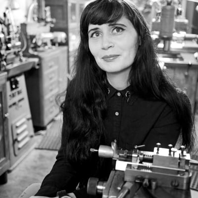 Brittany Cox, alumna of MA Conservation Studies specialising in Clocks