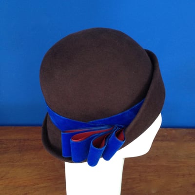 Felt hat - Victoria Brown short course at West Dean College
