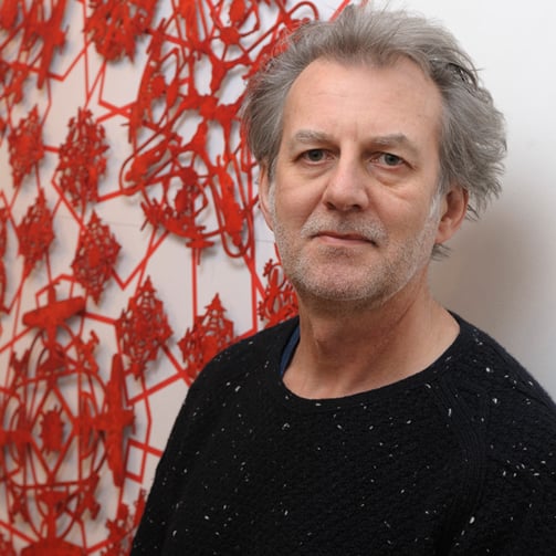 Michael Brennand- Wood portrait 