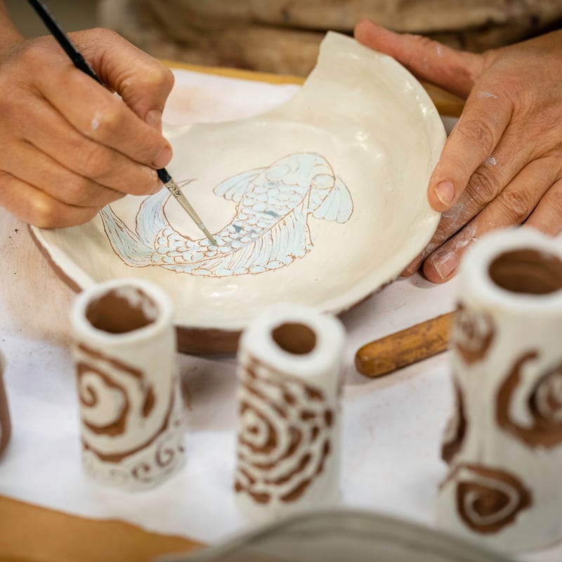 Surface safari – decorative ceramic techniques with Jenny Mendes, 23-28 August