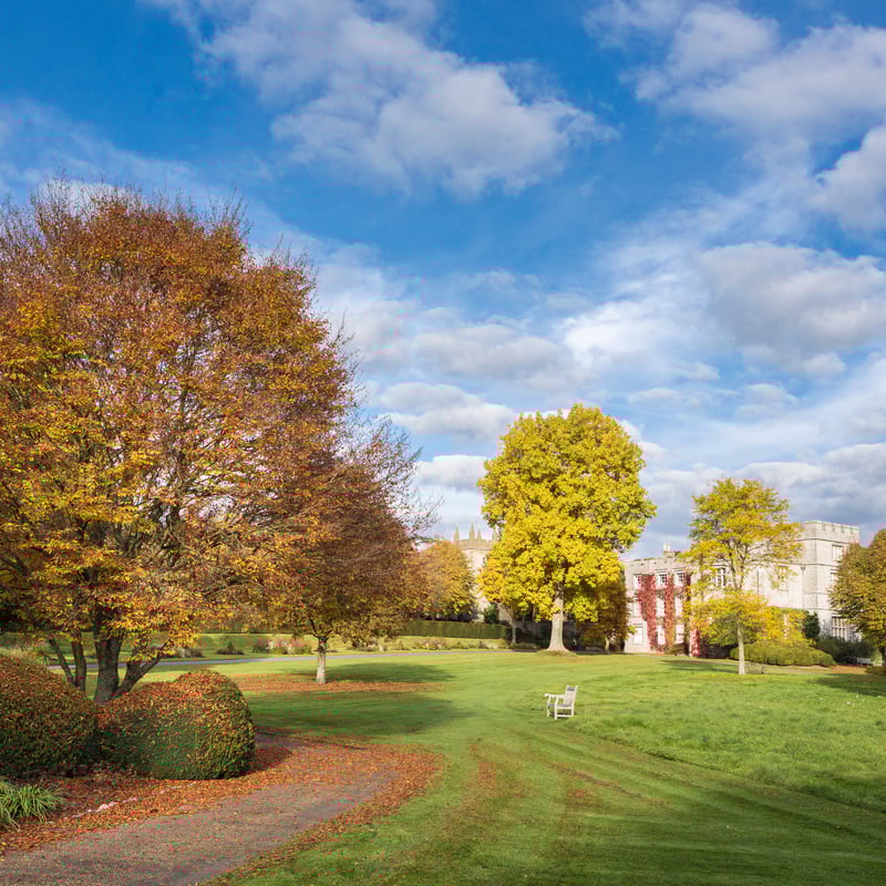 Autumn at West Dean Gardens in West Sussex