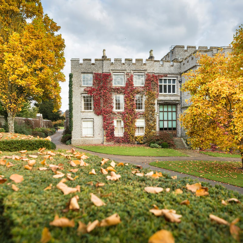 West Dean College in Autumn 