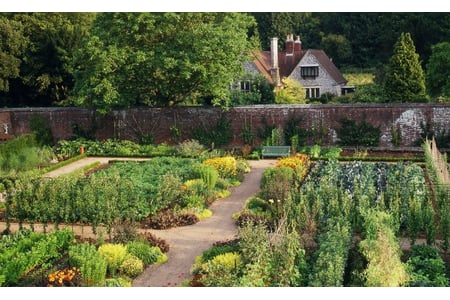 Walled Kitchen Garden at West Dean West Sussex