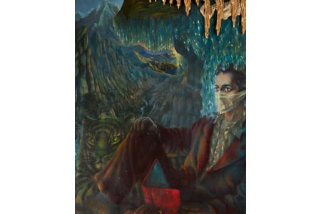 Carlyle Brown_Portrait of Edward James_1948_detail