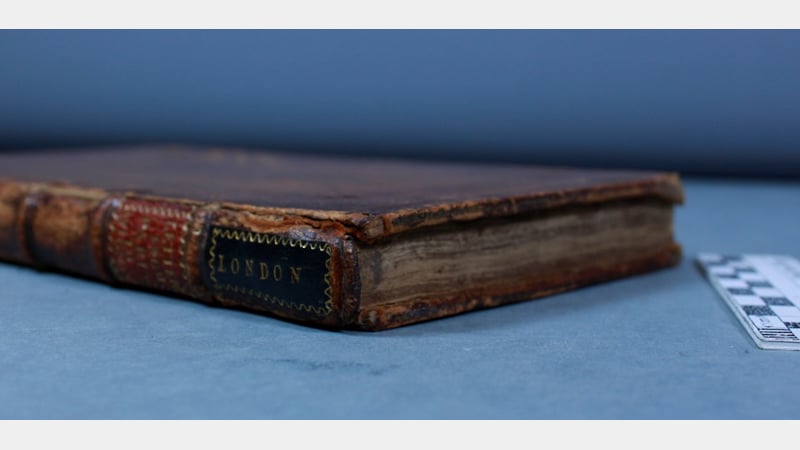 Figure 5: Documentation - the condition of books must be recorded before and after they are treated.