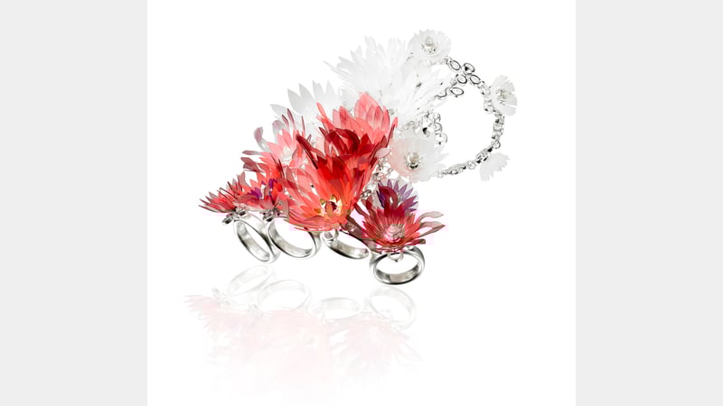 Sarah Macrae handflower or Haathphool photo by Paul Hartley