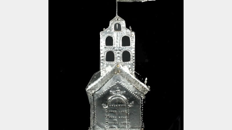 Silver Model of the Church of Saint Domingo, 17th century, Cultural Museum of Religious Art of Mompox