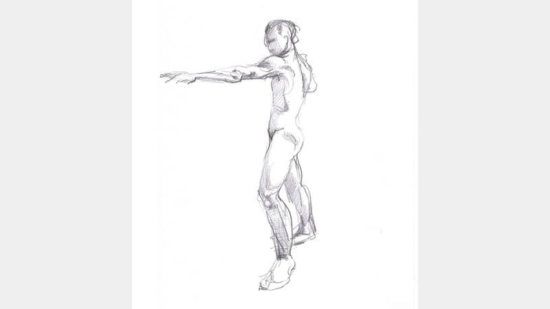 Quick poses exercise, by Hester Berry