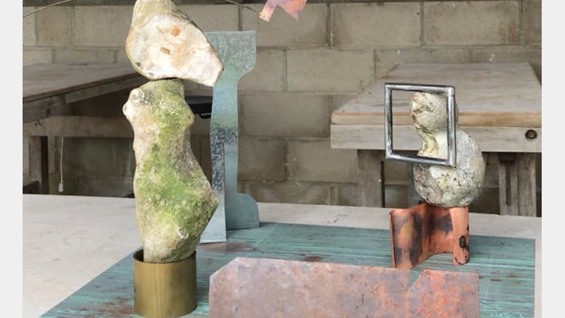 Dance Macabre in the Sculpture Yard