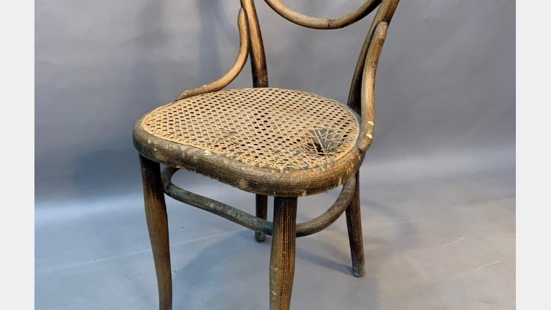 Figure 6: The chair in the condition it was received