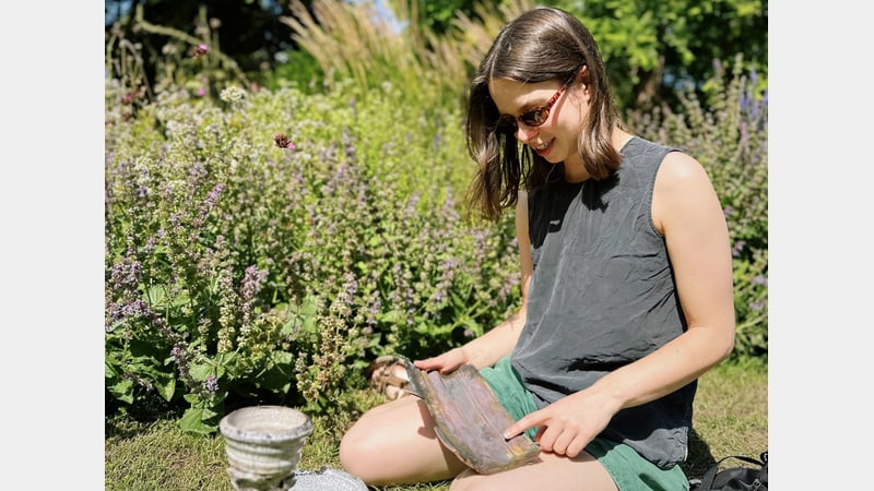 Charlie Brookes at West Dean X Common Clay Artist Research Residency