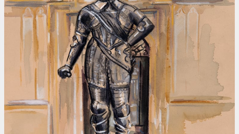 Illustration for Oxford Art Book Bodleian Library