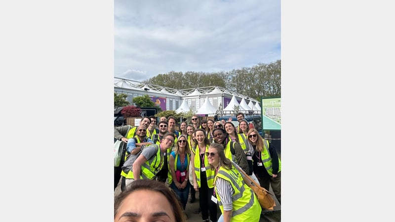 Garden Design Diploma students at Chelsea Flower Show