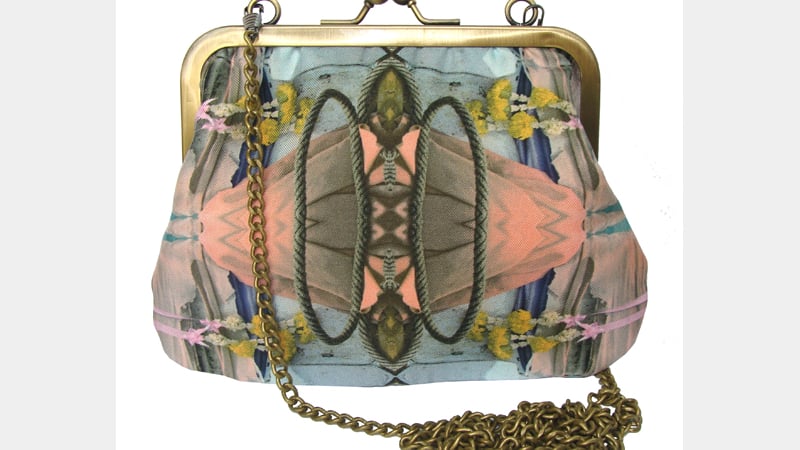 Emma Burton thai flag handbag