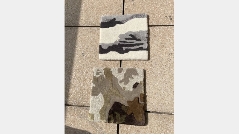 Maríanna Interior Design student, rug design for Jacaranda Carpets