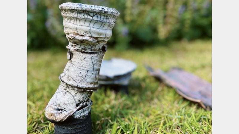 Charlie Brooks at West Dean X Common Clay Artist Research Residency