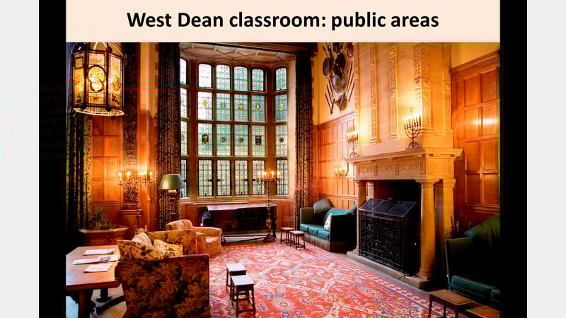 West Dean College public area