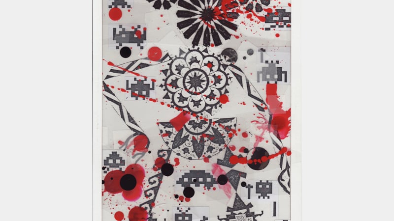 Transformer by Michael Brennand-Wood hand woven by West Dean Tapestry Studio