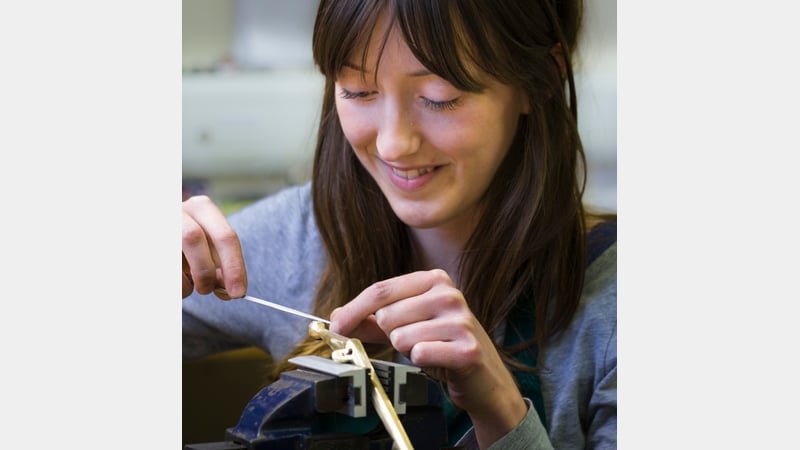 Metal work courses at West Dean College of Arts and Conservation