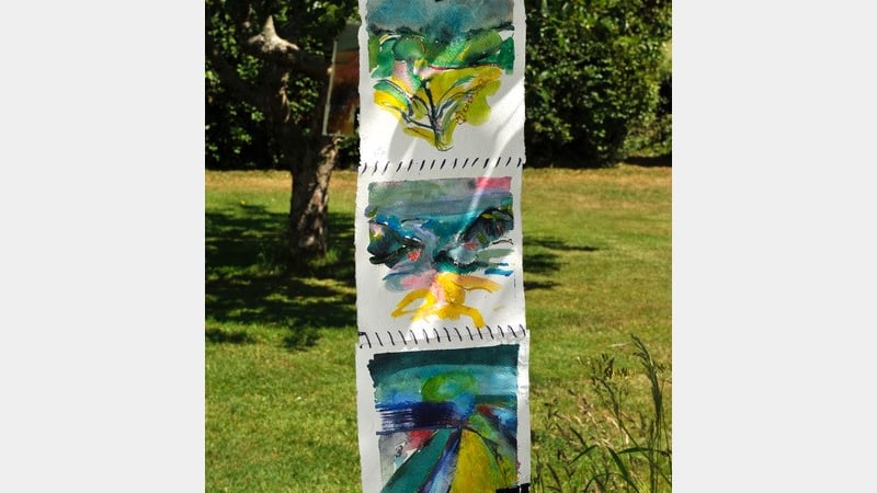 Impermanence, lockdown exhibition by Vanessa McGlone