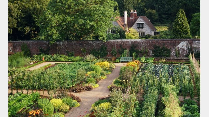 Walled Kitchen Garden at West Dean West Sussex