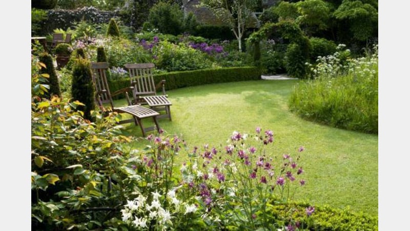 Beautiful Lawns at West Dean Gardens