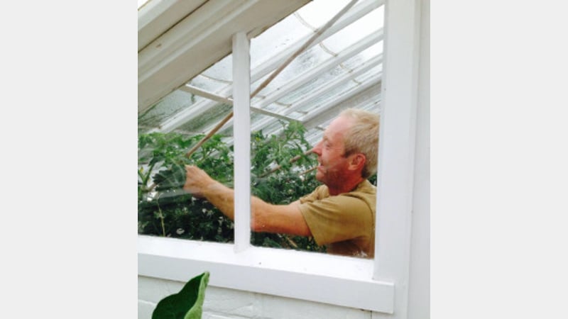 Shaun the Kitchen Gardner at West Dean Gardens, West Sussex