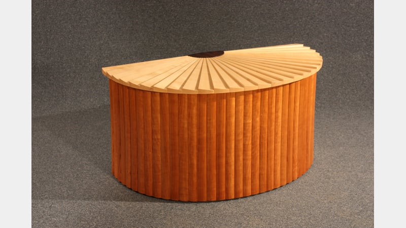 Tom Kealy Tutors work Fan Lid Chest