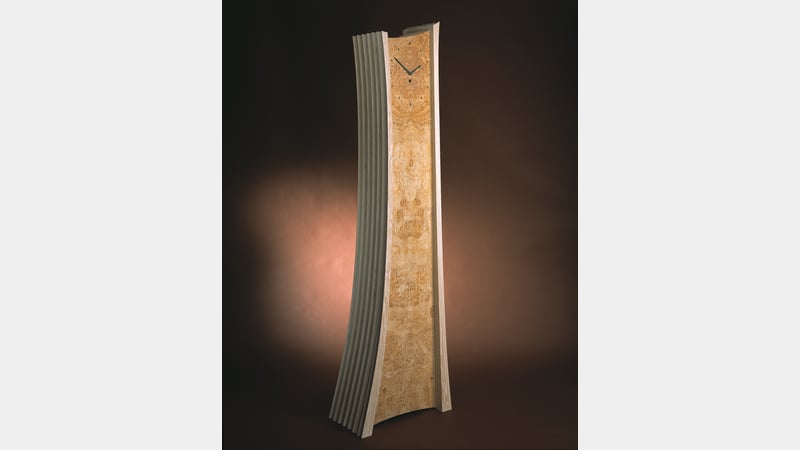 Tom Kealy Tutors work Longcase Clock