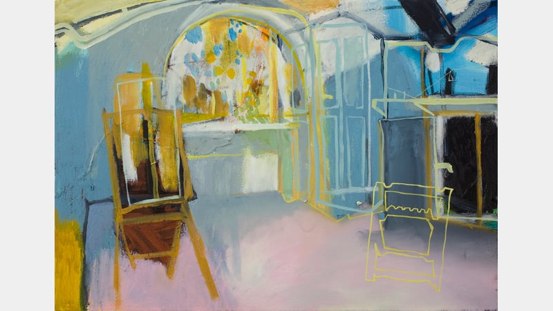 Drawing and Painting interiors - colour and light