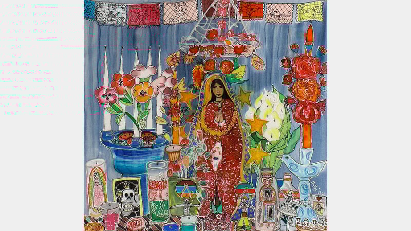 Hilary Simon: my mexican shrine