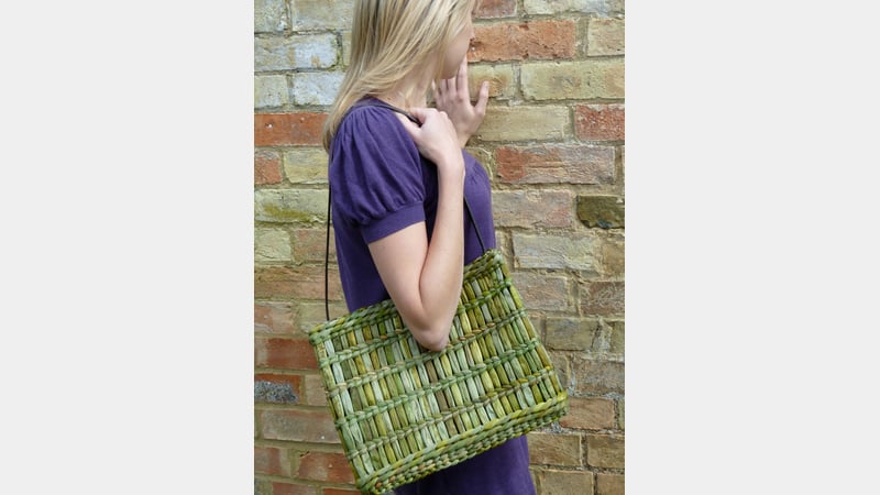 Felicity Irons open weave bag