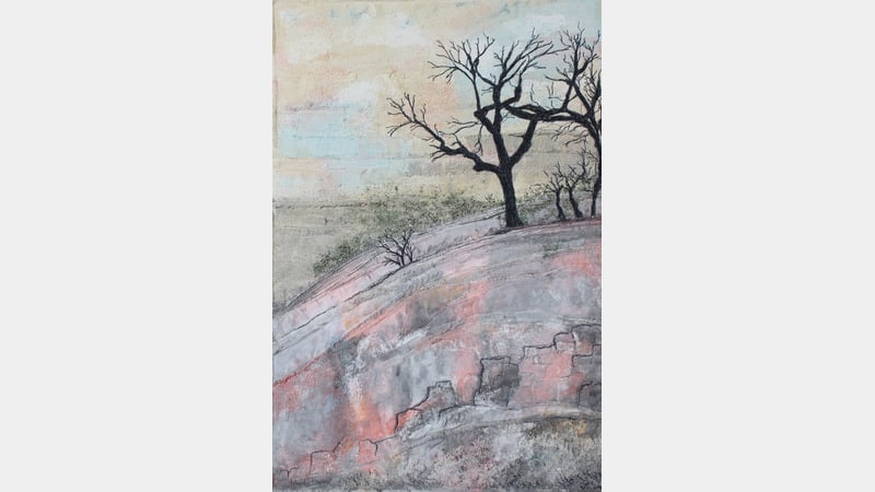 Wendy Dolan stitched textiles landscape image