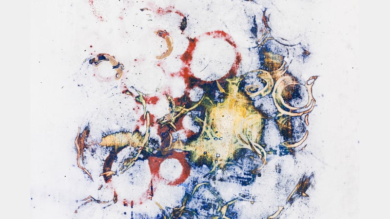 Painting by Merna Liddawi short course tutor West Dean College 