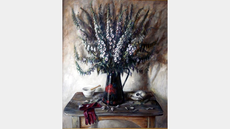 George Popesco's 'Foxgloves'