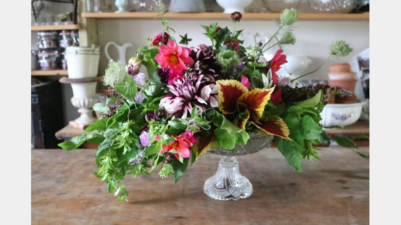 Georgie Newbery flower arrangement