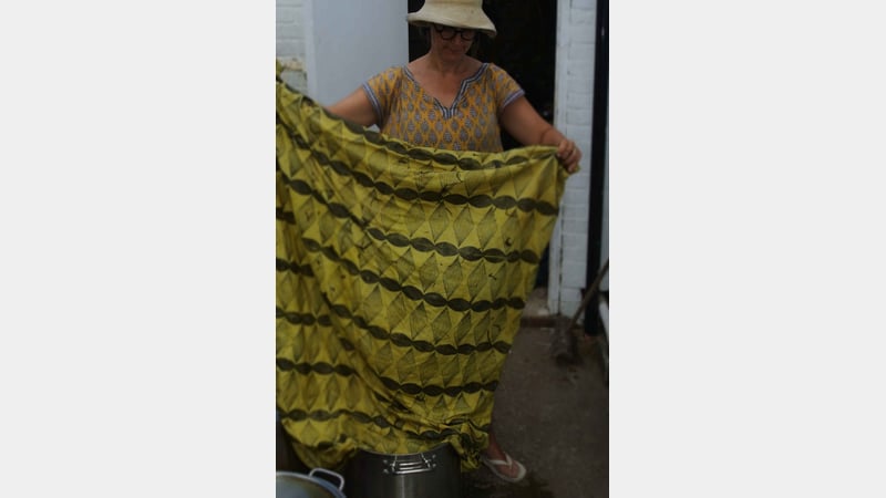 Dyeing with Weld - Sarah Burns