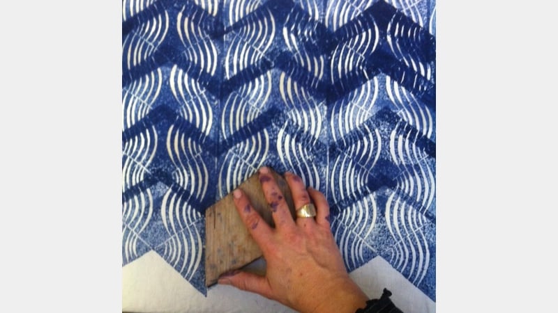 Blockprinting - Sarah Burns