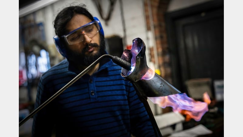 Armouring a 15th Century Italian helm, with Graham Ashford