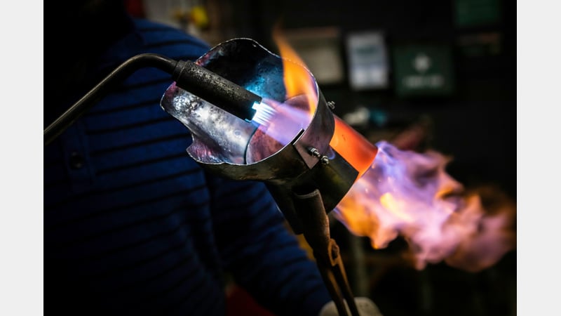 Armouring a 15th Century Italian helm, with Graham Ashford