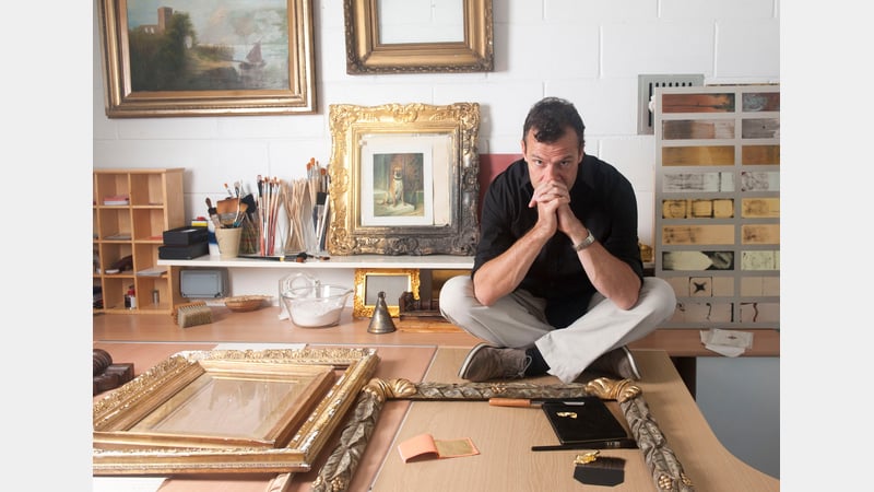 Richard Walker - in the studio