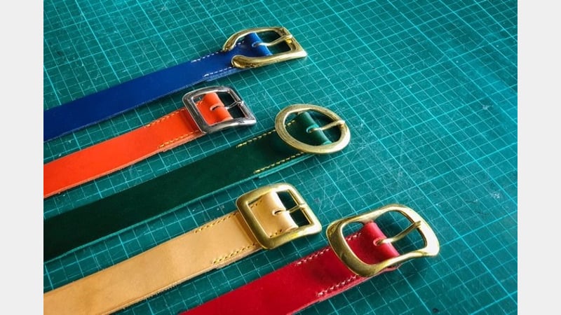 Make your own leather belt with Jeremy and Carla Bonner